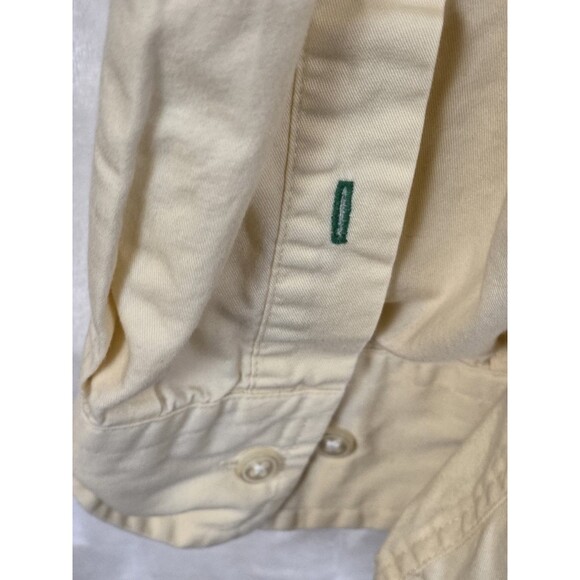 Vintage Tommy Hilfiger Men's XL Yellow Corduroy Long Sleeve‎ Shirt - Picture 6 of 7